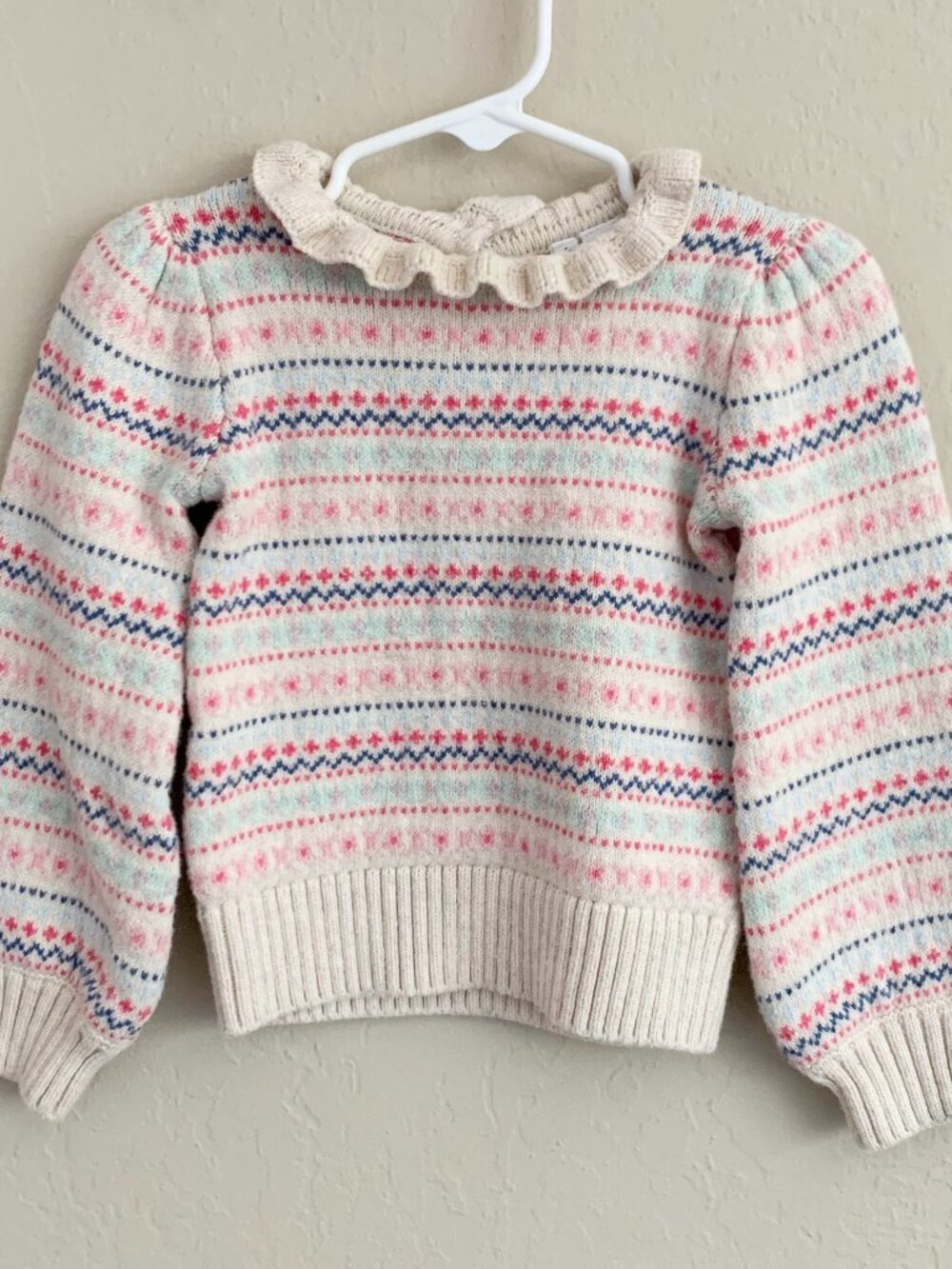 Janie and Jack Knit Collared Sweater • 2T
